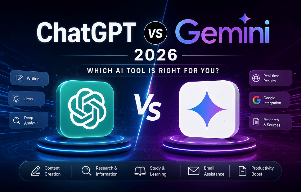 ChatGPT vs Gemini