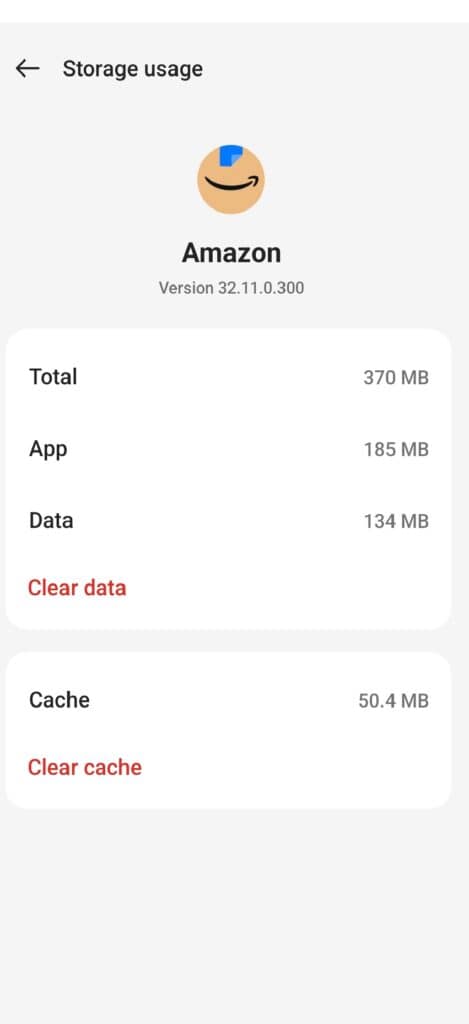 how to clear app cache on android clear cache button