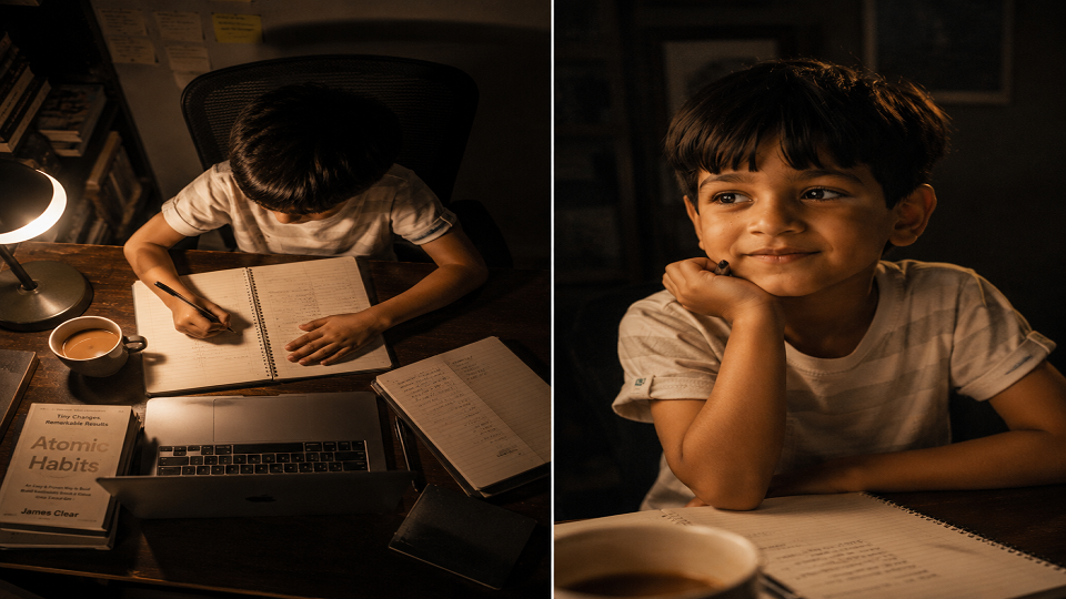 Study Desk Late Night
