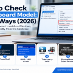 How to Check Motherboard Model