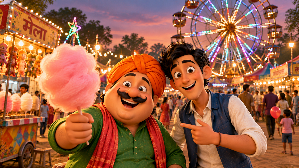 Small-town mela