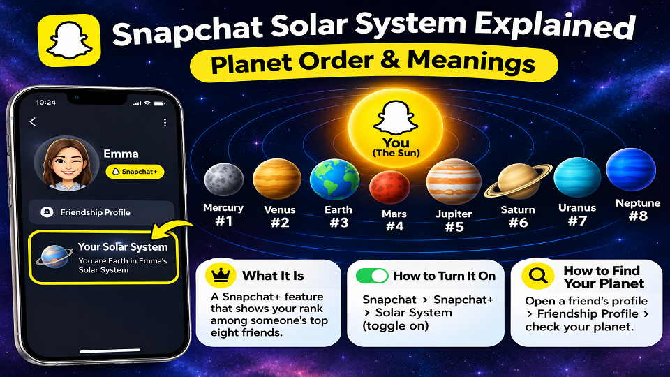 Snapchat Solar System